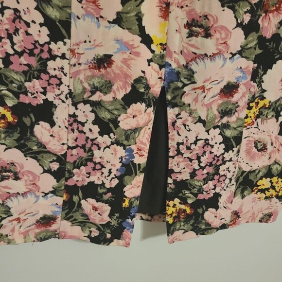 Rebecca Taylor | Women's Lavinia Floral Print Pencil Skirt (Size 2) - Picture 14 of 15